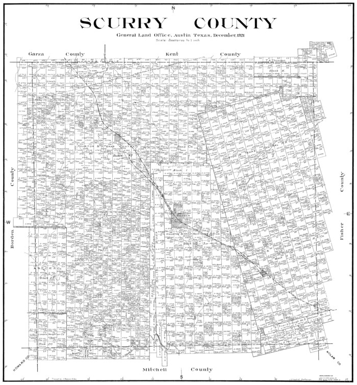 77419, Scurry County, General Map Collection