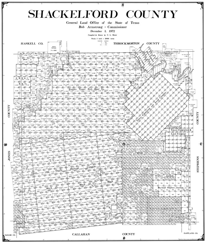 77420, Shackelford County, General Map Collection
