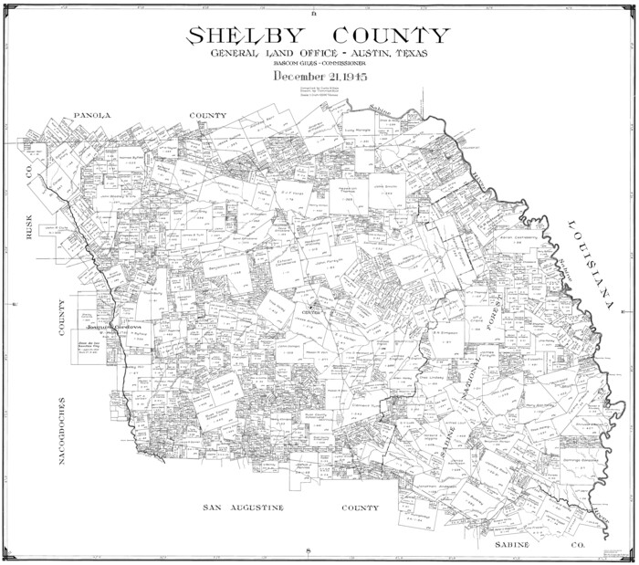 77421, Shelby County, General Map Collection
