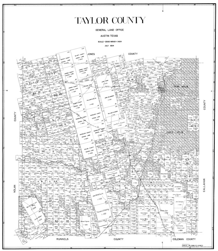 77432, Taylor County, General Map Collection