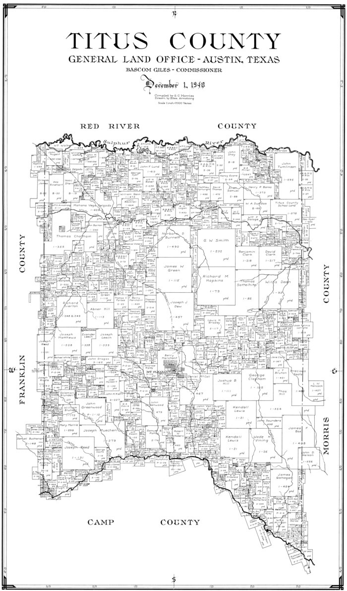 77436, Titus County, General Map Collection