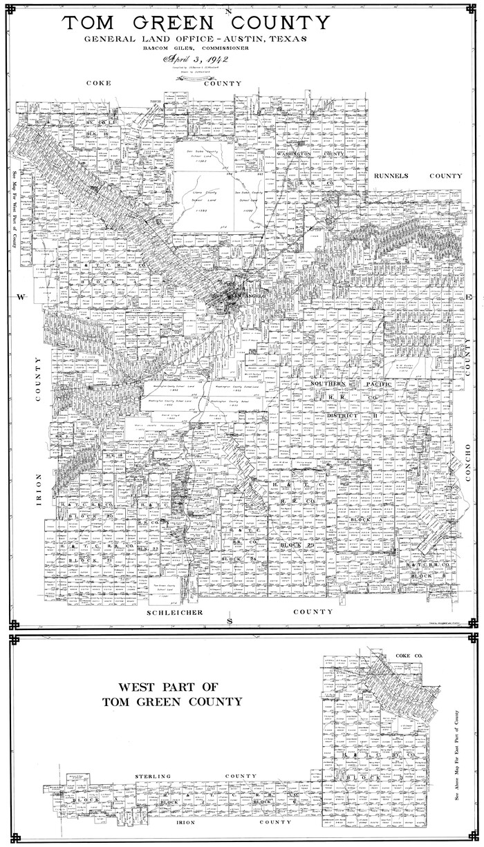 77437, Tom Green County, General Map Collection