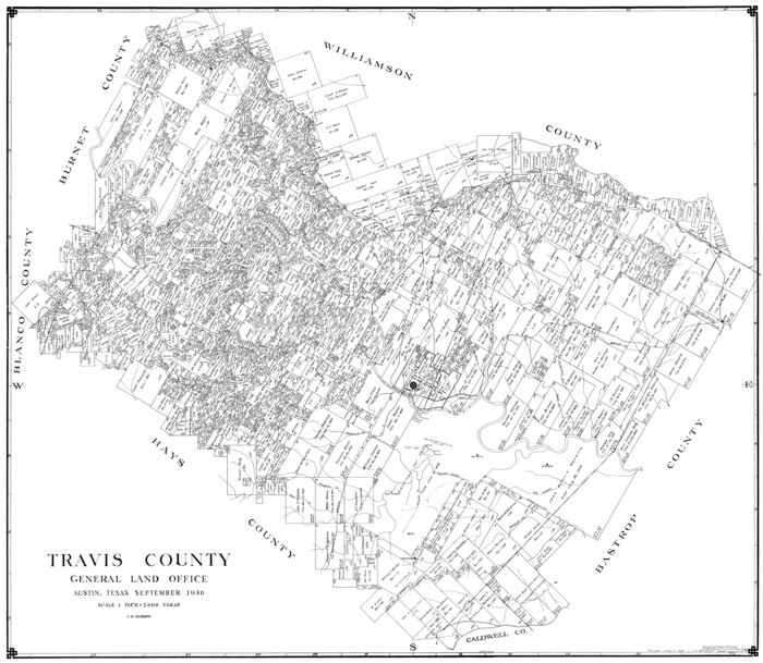 77438, Travis County, General Map Collection