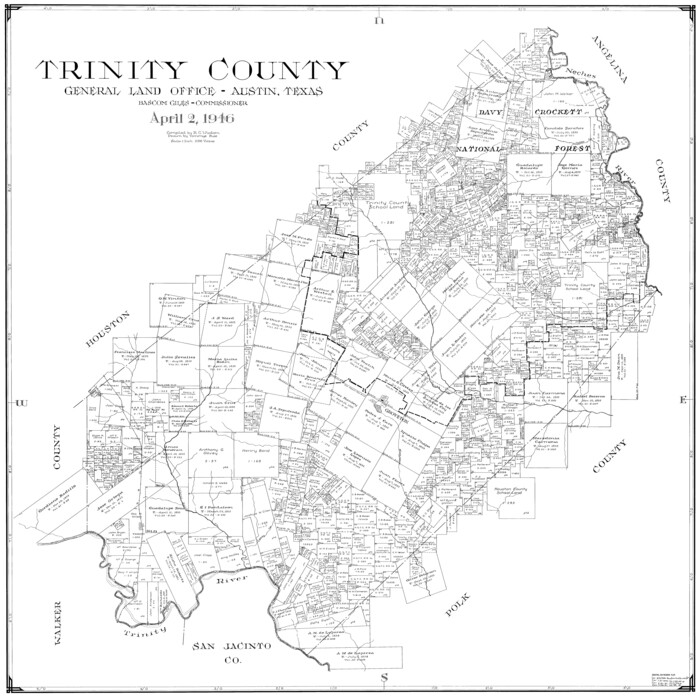 77440, Trinity County, General Map Collection