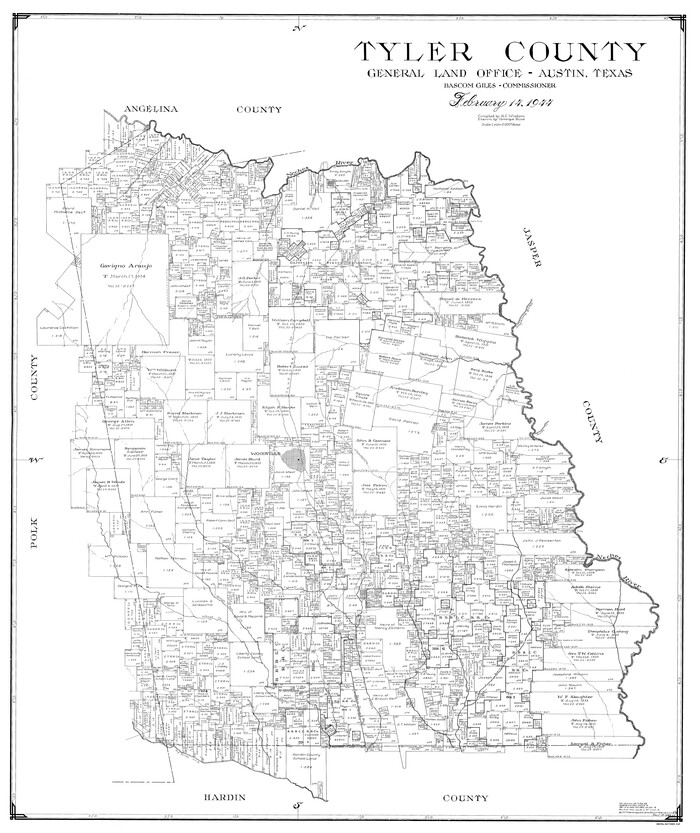 77441, Tyler County, General Map Collection

