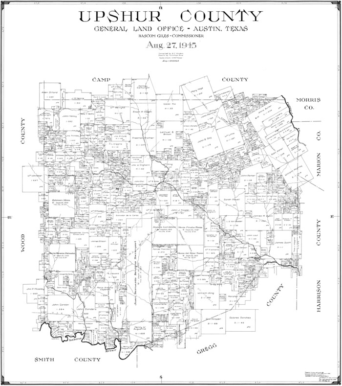 77442, Upshur County, General Map Collection