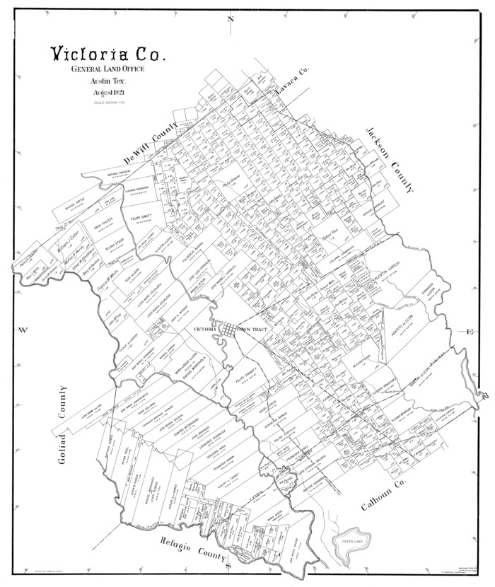 77447, Victoria Co., General Map Collection