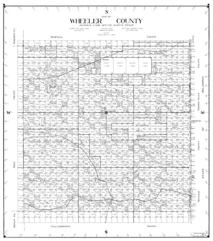 77456, Wheeler County, General Map Collection