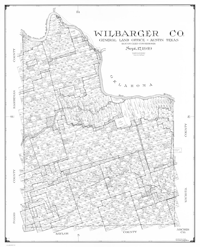 77458, Wilbarger Co., General Map Collection