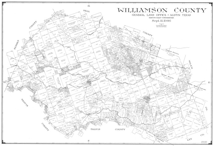 77460, Williamson County, General Map Collection