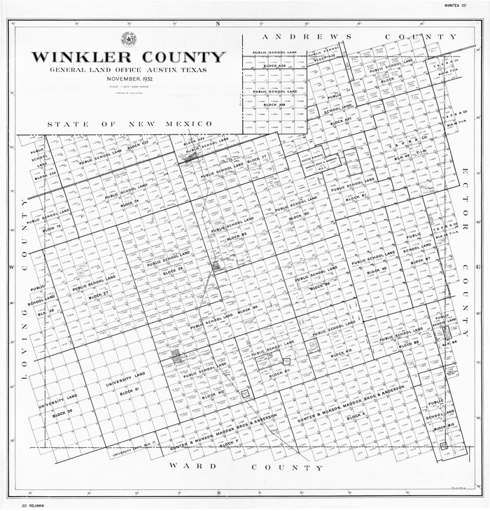 77462, Winkler County, General Map Collection