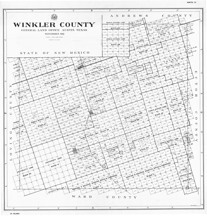 77462, Winkler County, General Map Collection