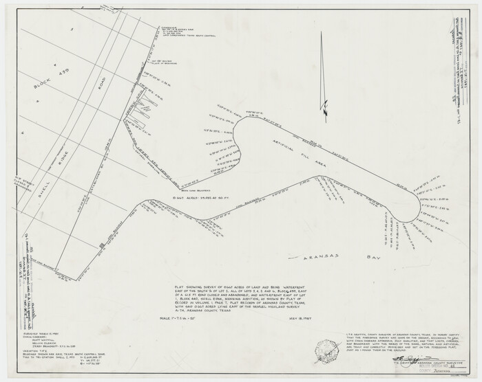 77496, Aransas County Rolled Sketch 28, General Map Collection