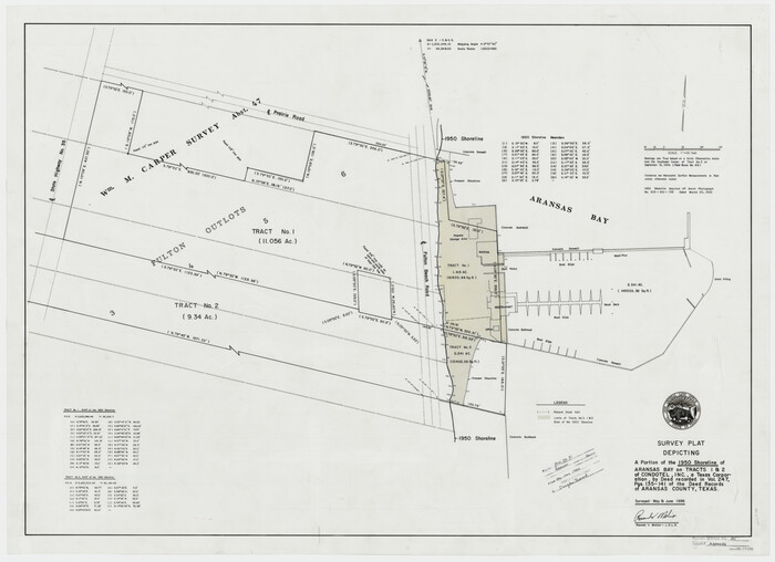 77498, Aransas County Rolled Sketch 31, General Map Collection