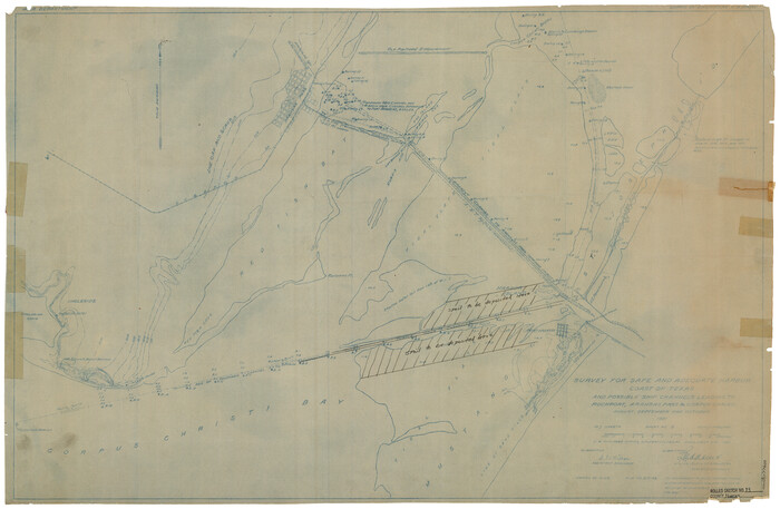77600, Nueces County Rolled Sketch 13, General Map Collection