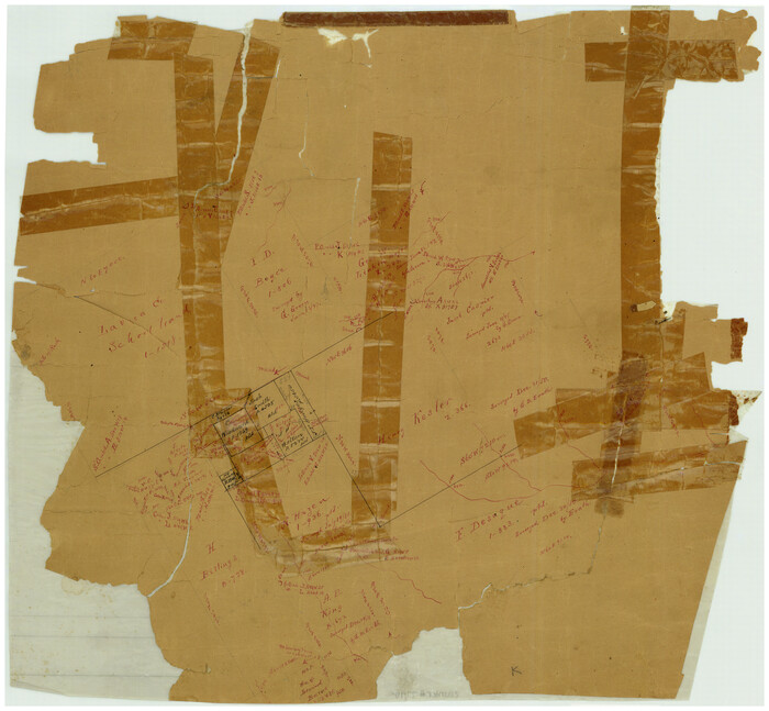 7792, Somervell County Rolled Sketch B, General Map Collection
