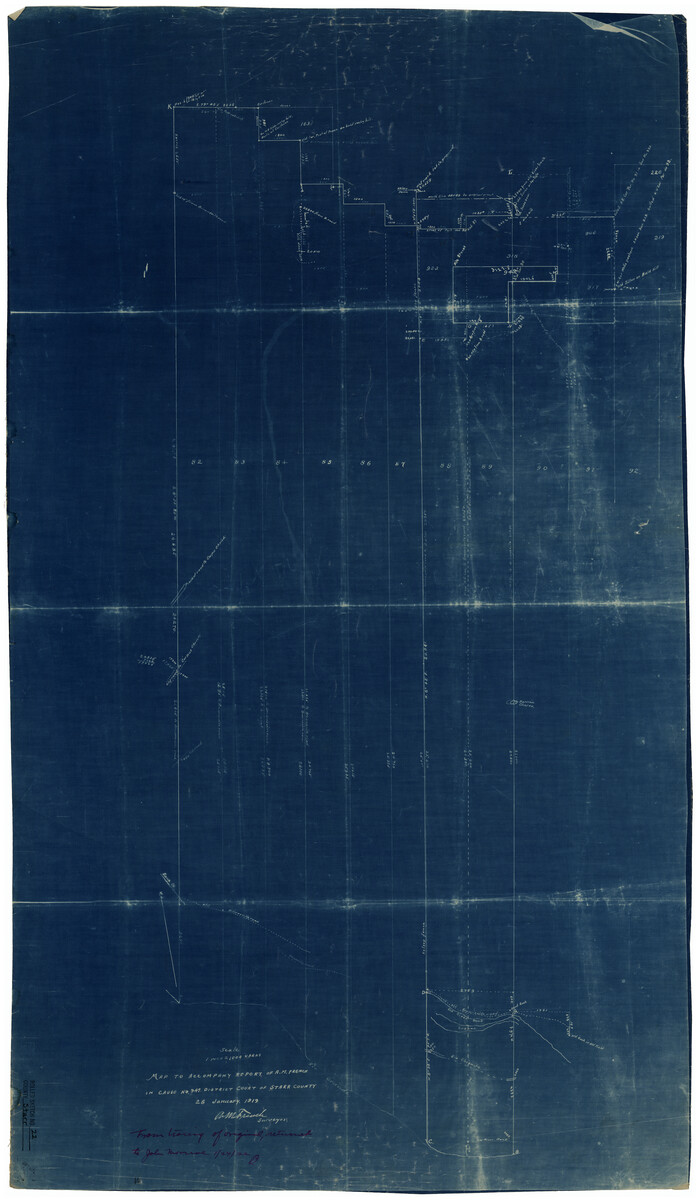 7806, Starr County Rolled Sketch 22, General Map Collection
