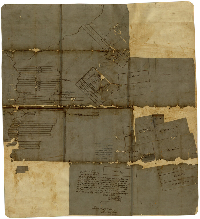 7812, Starr County Rolled Sketch 29, General Map Collection
