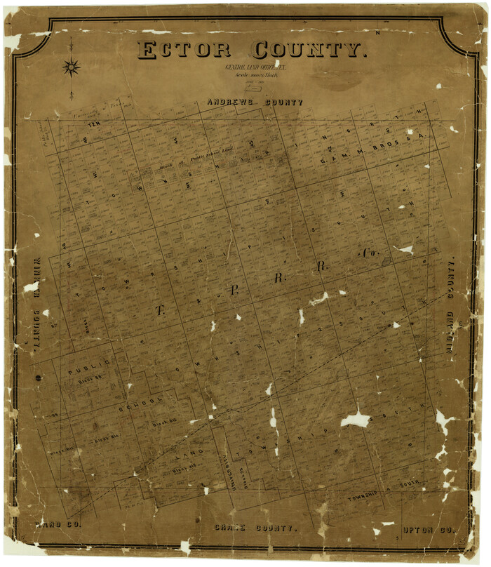 7819, Ector County, General Map Collection