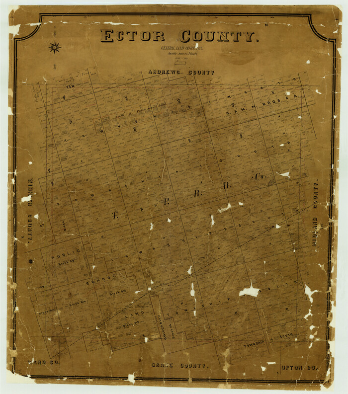 7819, Ector County, General Map Collection