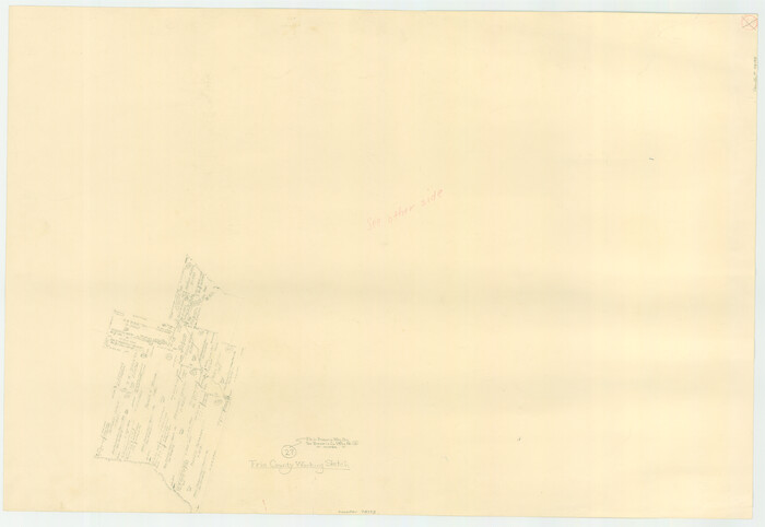 78193, Frio County Working Sketch 27, General Map Collection