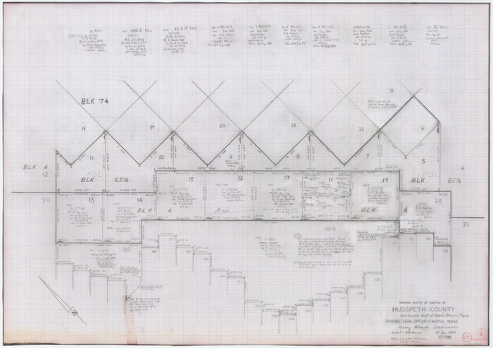 78211, Hudspeth County Working Sketch 47, General Map Collection