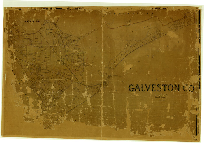 7822, Galveston Co., 1891, General Map Collection