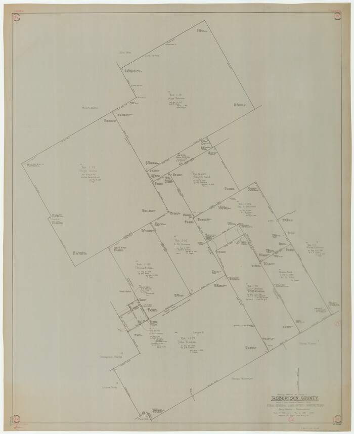 78227, Robertson County Working Sketch 14, General Map Collection