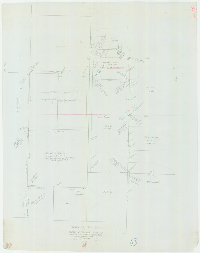 78230, Wood County Working Sketch 23, General Map Collection