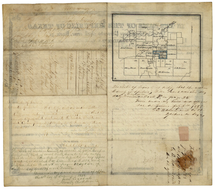7827, Wood County Patent, General Map Collection
