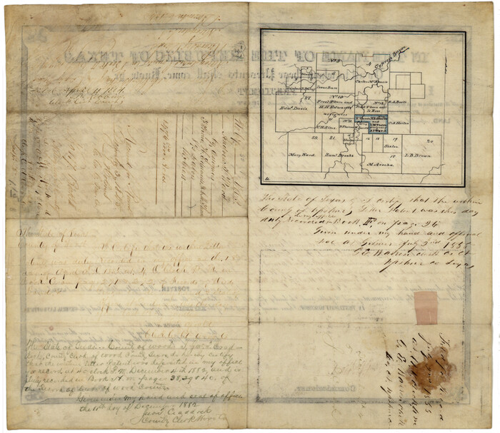 7827, Wood County Patent, General Map Collection