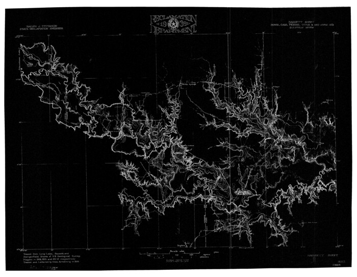 78322, Sulphur River, Bassett Sheet, General Map Collection