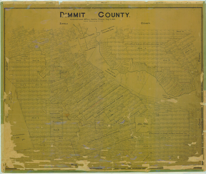 78341, Dimmit County, General Map Collection
