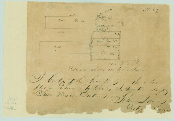 78372, [Surveys along the Frio River at the confluence of the Sabinal River], General Map Collection