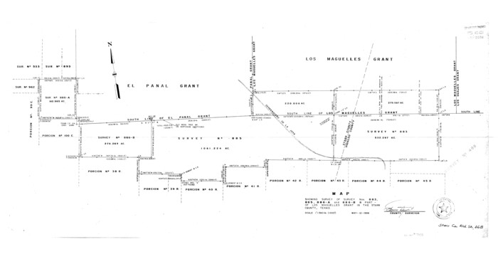 7838, Starr County Rolled Sketch 46B, General Map Collection