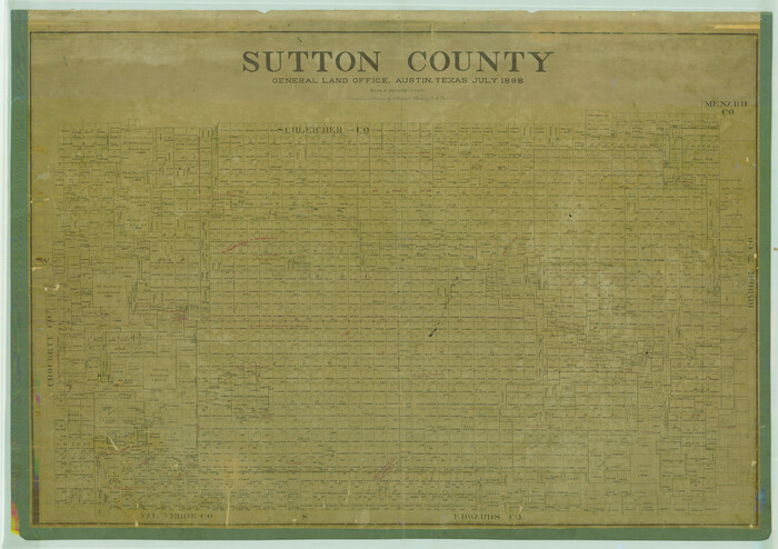 78392, Sutton County, General Map Collection