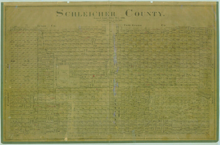 78396, Schleicher County, General Map Collection