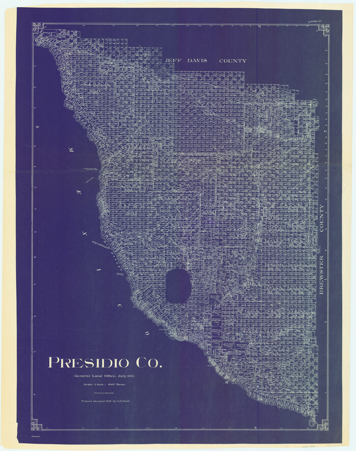 78399, Presidio Co., General Map Collection