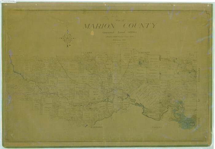 78405, Map of Marion County, General Map Collection