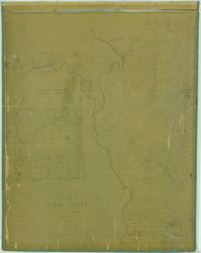 78408, Map of Jasper County, General Map Collection