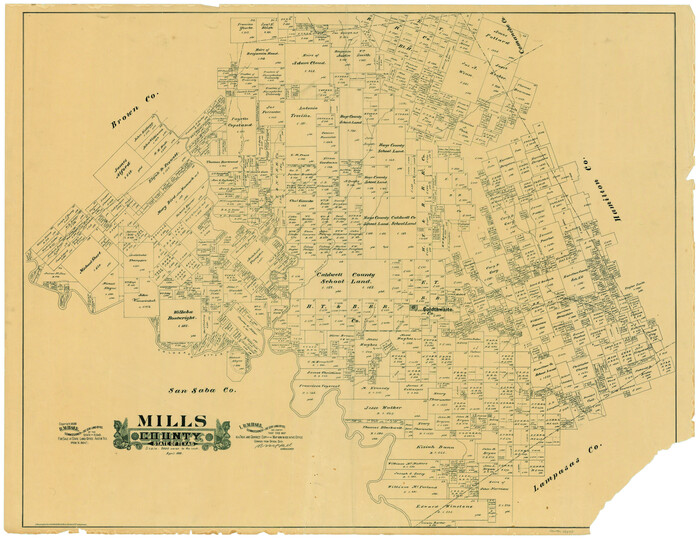 78425, Mills County, General Map Collection