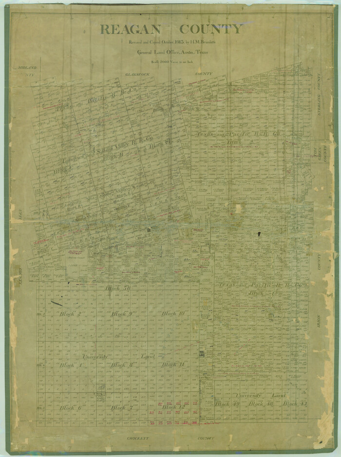 78430, Reagan County, General Map Collection