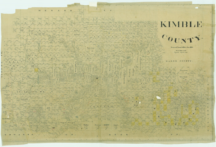 78435, Kimble County, General Map Collection