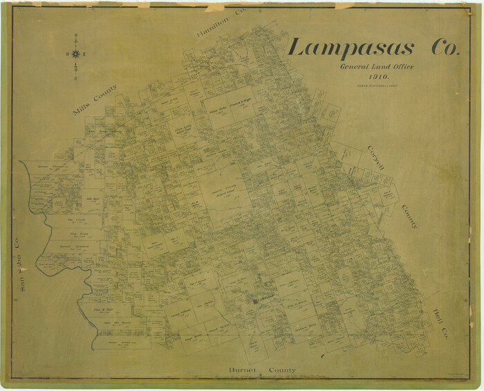 78437, Lampasas Co., General Map Collection