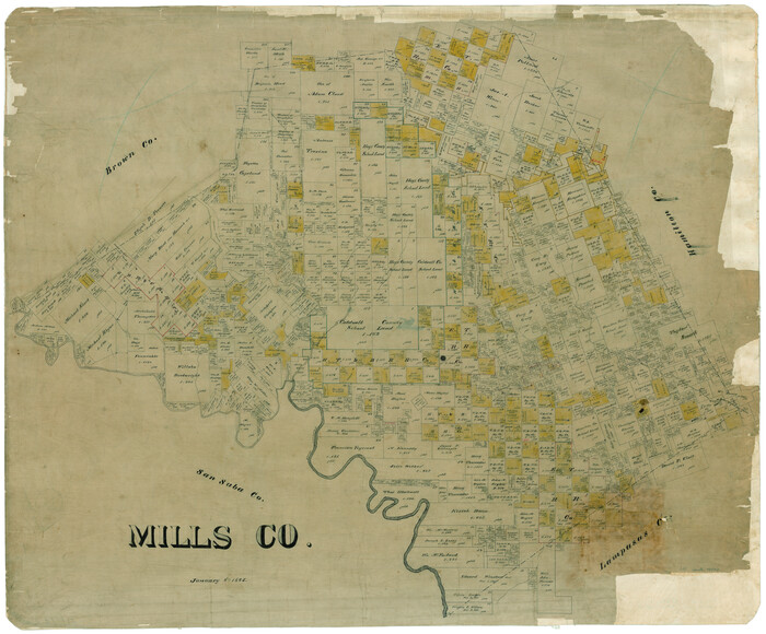 78440, Mills Co., General Map Collection