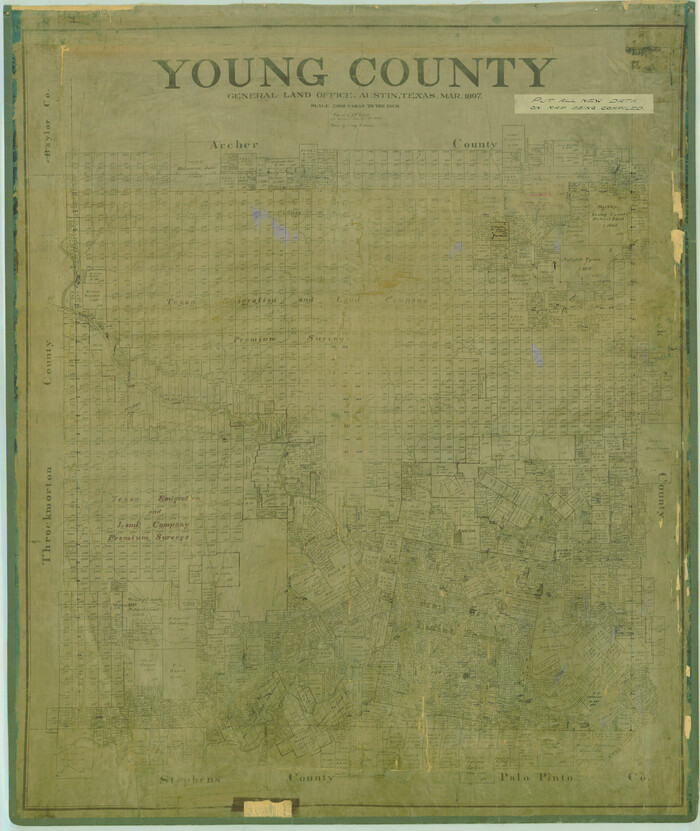 78442, Young County, General Map Collection