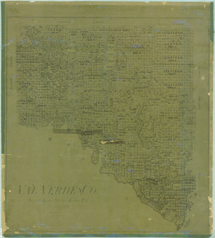 78447, Val Verde Co., General Map Collection