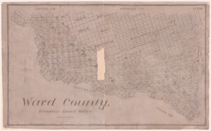 78450, Ward County, General Map Collection