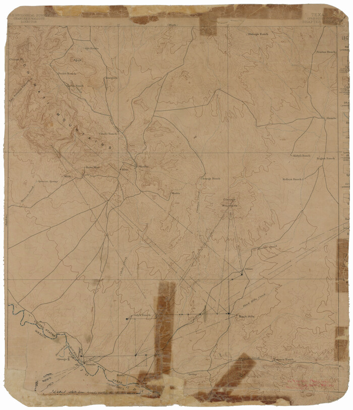 78524, Presidio County Rolled Sketch D1, General Map Collection