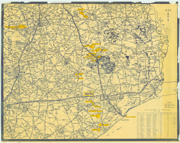 78638, [Texas Department of Corrections Prison Farm Locations], General Map Collection